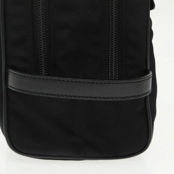 GUCCI Clutch Bag Nylon Black Silver Auth mr639 - Picture 5 of 16